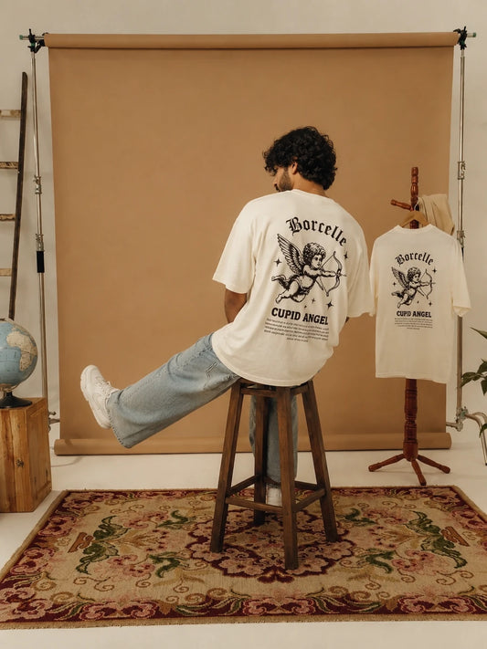 Cupid Noir Oversized Tee