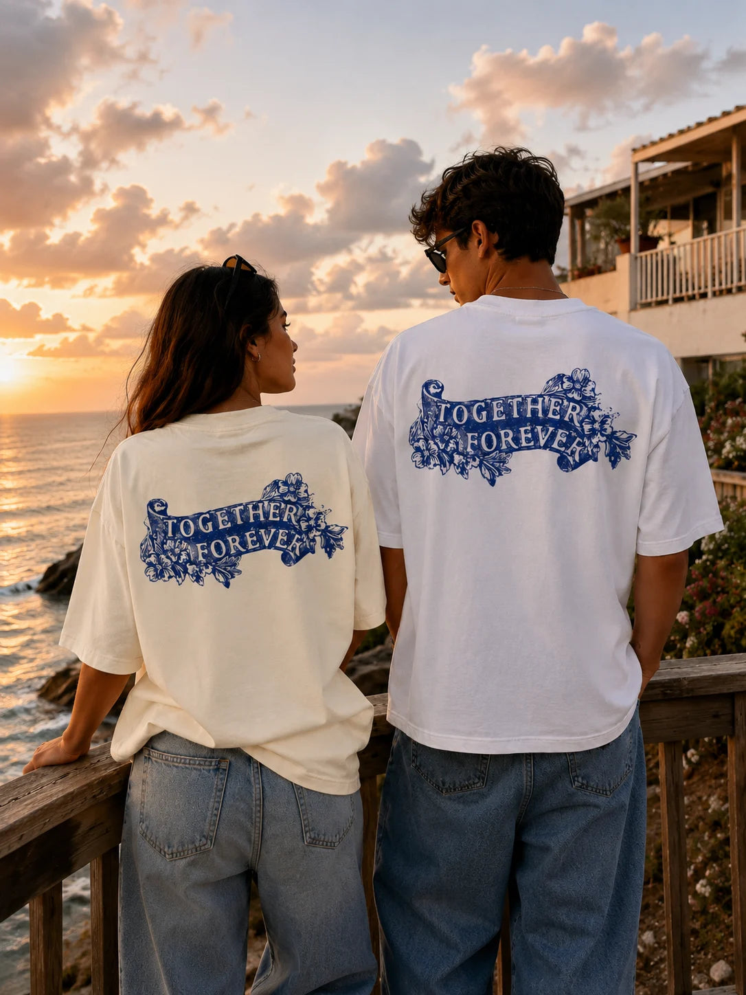 Together Forever Oversized T-Shirt