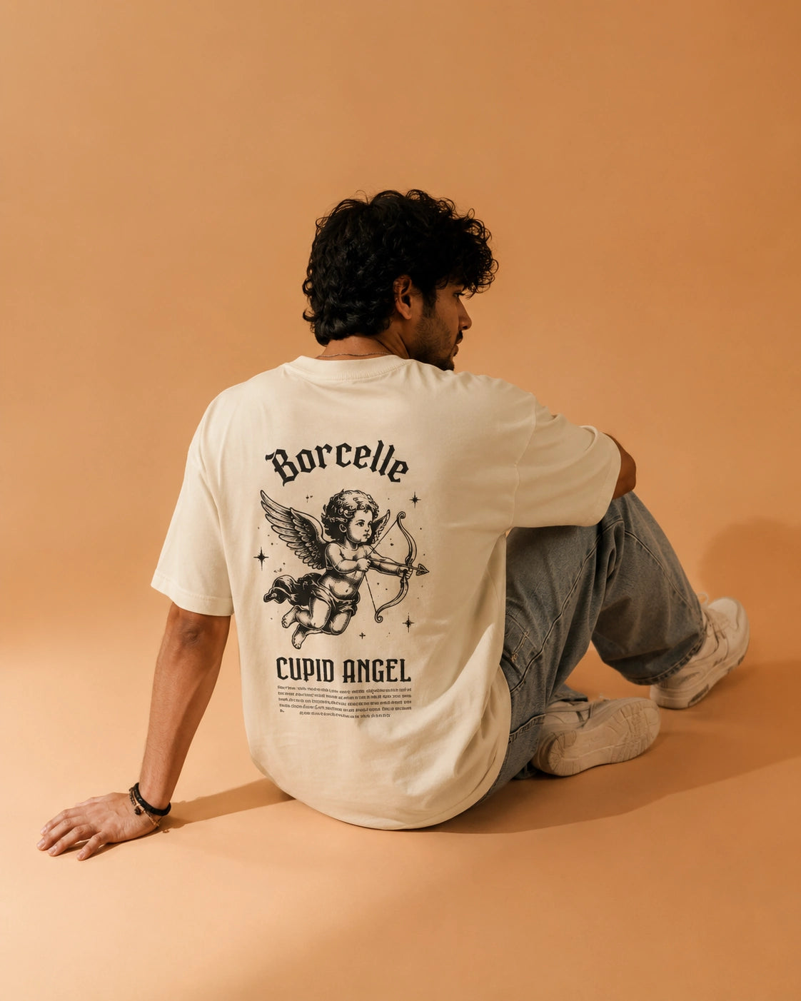 Cupid Noir Oversized Tee
