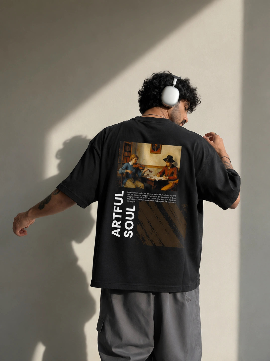 Artistic Soul Oversized T-Shirt