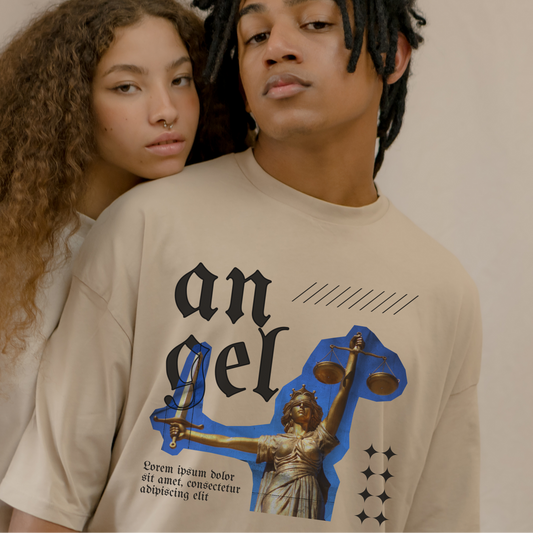 Vintage Art Oversized T-Shirt
