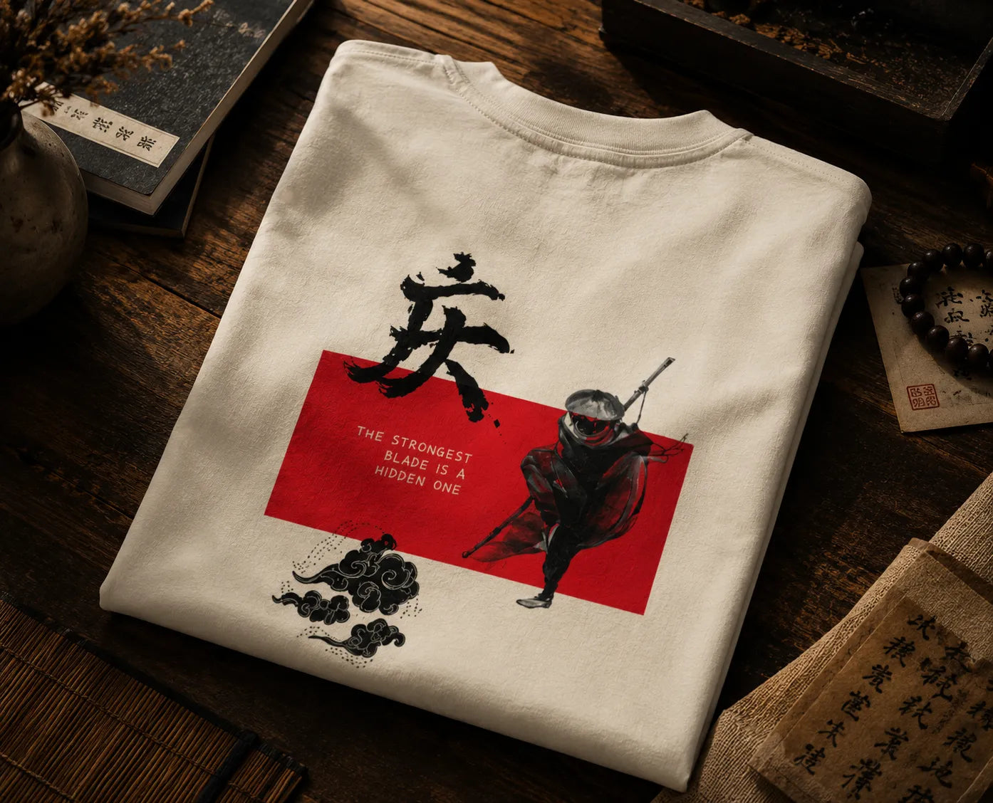 Hidden Blade Oversized Tee