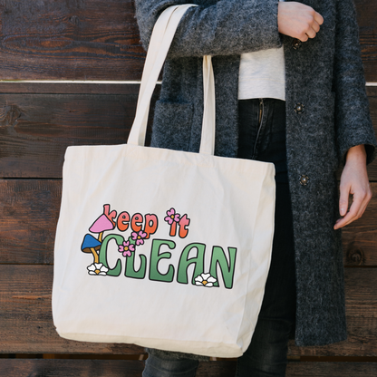 Retro Bloom Everyday Tote