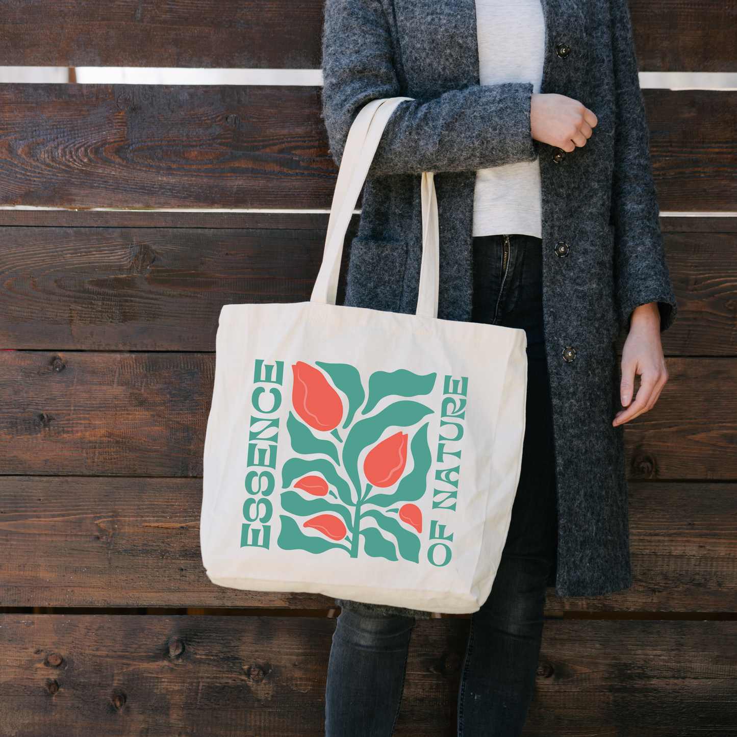 Essence of Nature Aesthetic Tote Bag