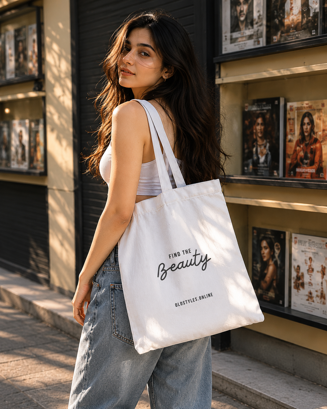 Find The Beauty Minimal Everyday Tote