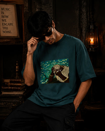 Among Blossoms Oversized T-Shirt