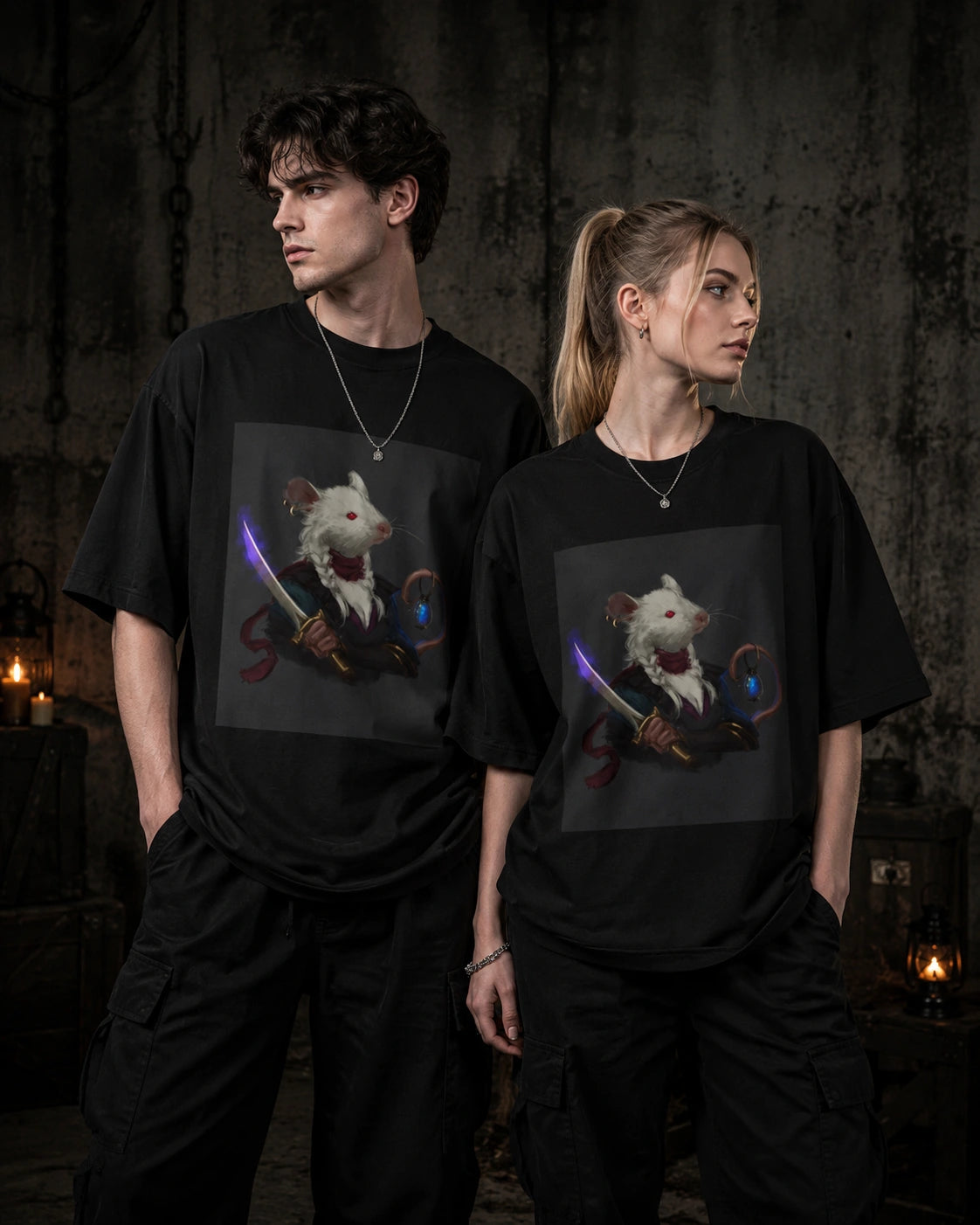 Whiskerblade Oversized T-Shirt