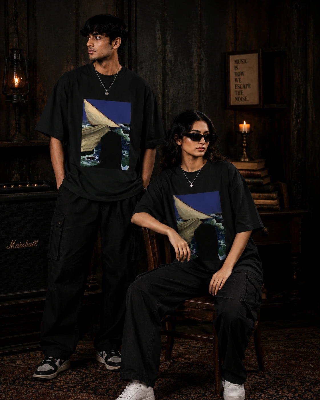 Salt & Silence Oversized T-Shirt